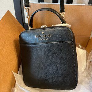 Kate Spade Surprise Daisy Vanity Crossbody Black